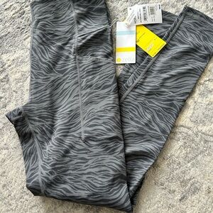 Zella Gray Animal Print Leggings